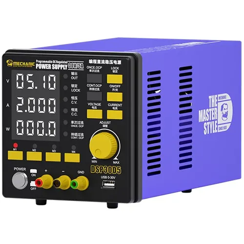 Replacement for MECHANIC DSP30D5 30V/5A 4-DIGIT POWER SUPPLY - Quality Phone Parts in Sri Lanka